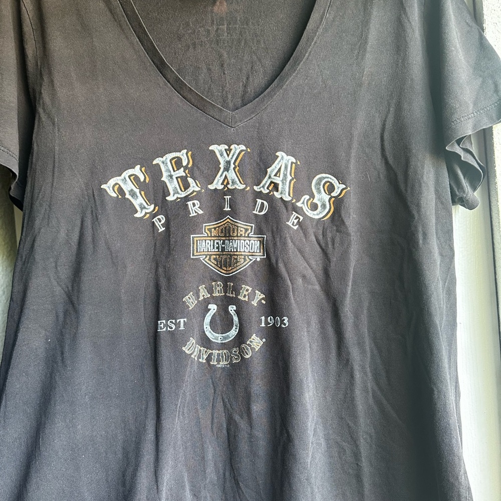 Harley-Davidson Texas Pride Black T-Shirt